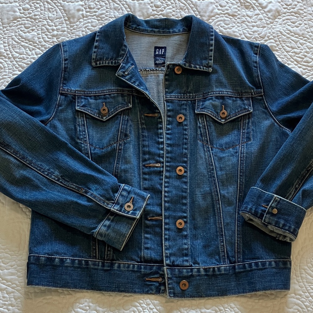 GAP Indigo Denim Jacket - Picture 2 of 4